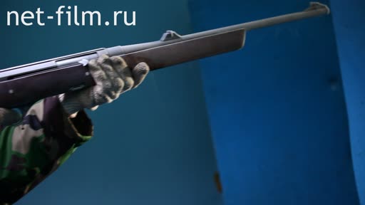 Footage Shooting from a hunting rifle. (2013)
