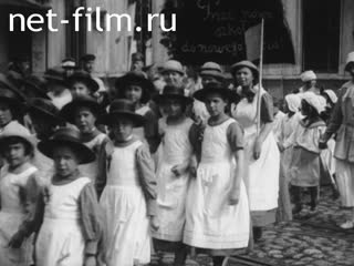 Кинохроника Праздник школ Выборгского района в Петрограде. (1922-1923)