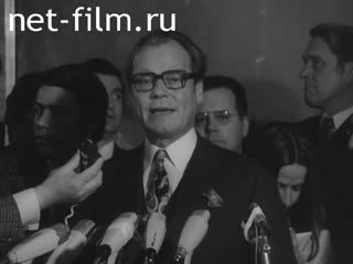Новости Зарубежные киносюжеты №3219 (1972)