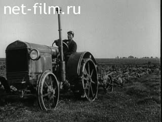 Footage The collective farms in the USSR. (1929-1931)