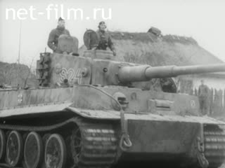 Киножурнал Дойче Вохеншау №695-2 Рабочий материал. (1943)