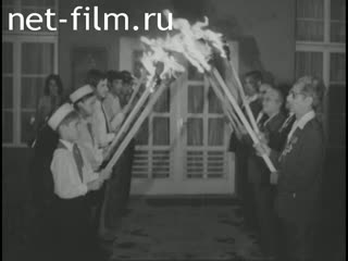 Новости Молодежное движение в Болгарии.(Зарубежные киносюжеты №3179, 1972)