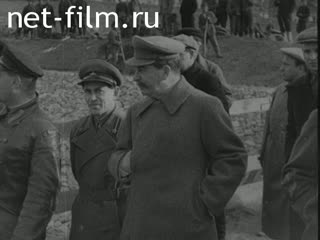 Кинохроника Канал "Москва-Волга". (1937)