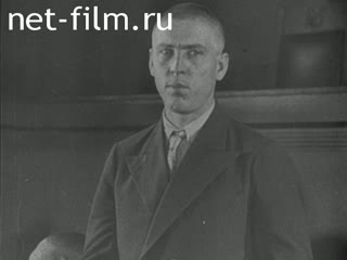 Footage Speech by leading workers at the 1st All-Union Conference of Stakhanovites. (1935)