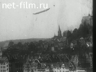 Кинохроника Цеппелин "Луиза" над Марбургом. (1910-1919)