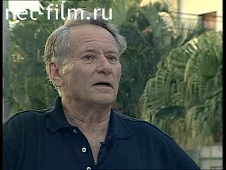 Footage Genrikh Borovik and Sergei Bodrov in Havana. (1998)