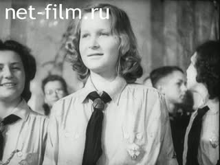 Киножурнал Дойче Вохеншау №714-2 Рабочий материал. (1944)