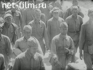 Киножурнал Дойче Вохеншау №566-2 Рабочий материал. (1941)