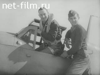 Киножурнал Дойче Вохеншау №648-2 Рабочий материал. (1943)