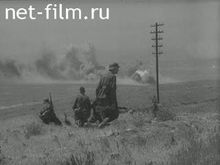 Киножурнал Дойче Вохеншау №618-2 Рабочий материал. (1942)