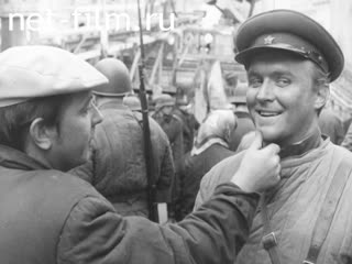 Footage At the filming of "Liberation". (1970)