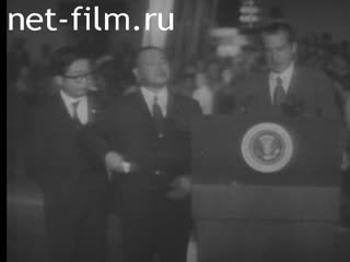 Новости Зарубежные киносюжеты №3208 (1972)