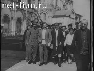 Footage The end of the 16th congress of the CPSU (b). (1930)
