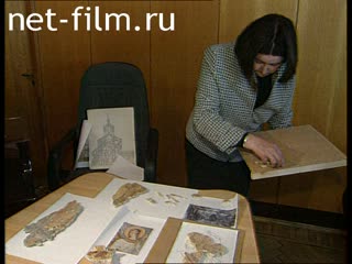Footage On the restoration of the Church of the Assumption of the Virgin Mary in the Volotovo Field. (2003)