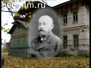 Footage Noble manor and the temple of the Assumption of the Virgin in the village Shchapovo, Podolsky district. (2003)