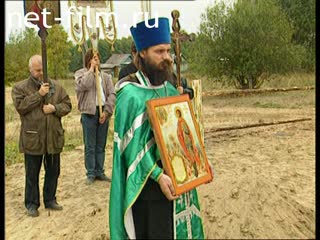 Footage The Church of St. Huar in the village of Mugreevo-Nikolskoye, Ivanovo region. (2003)