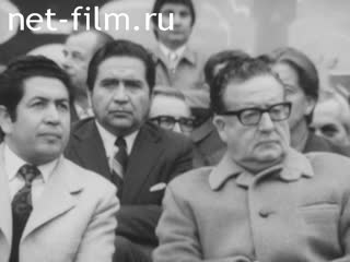 Новости Зарубежные киносюжеты №3436 (1973)