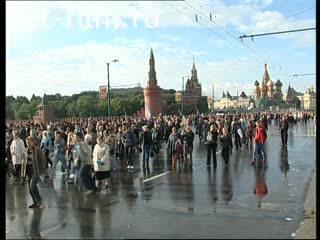 Footage Meeting in Moscow "Russia against terror!". (2004)