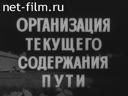 Организация текущего содержания пути