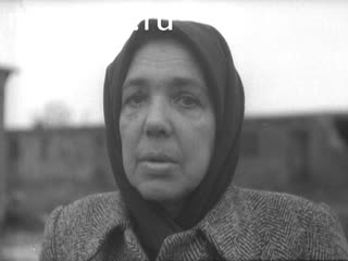 Footage Death camp. (1945)