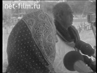 News India: Prime Minister Indira Gandhi campaigns for local Assembly elections.(Foreign news footages №1, 1983)