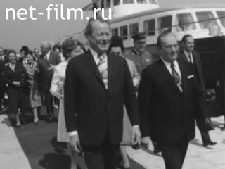 Новости Зарубежные киносюжеты №3383 (1973)