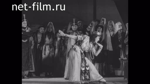 Footage Art of the revived people: the opera "Er Targyn". (1937)