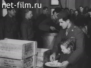 Киножурнал Новости Юнайтед №1045 (1945)