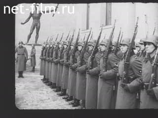 Киножурнал Дойче Вохеншау №544-2 Рабочий материал. (1941)