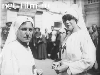 Footage Czechs in captivity. (1919)