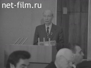 Newsreel Daily News / A Chronicle of the day №17-1984 In the name of peace and labor. (1984)