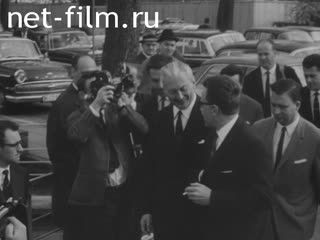 Новости Зарубежные киносюжеты №1345 (1966)