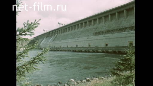 Кинохроника Днепрогэс. (1980-1989)