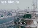 The construction of the temple of Christ the Savior