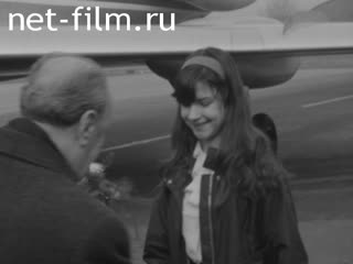 Новости Зарубежные киносюжеты №3403 (1973)