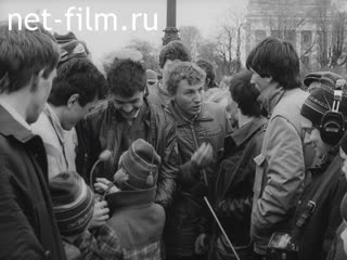 Newsreel Leningrad chronicles №21 Limited contingent. (1987)